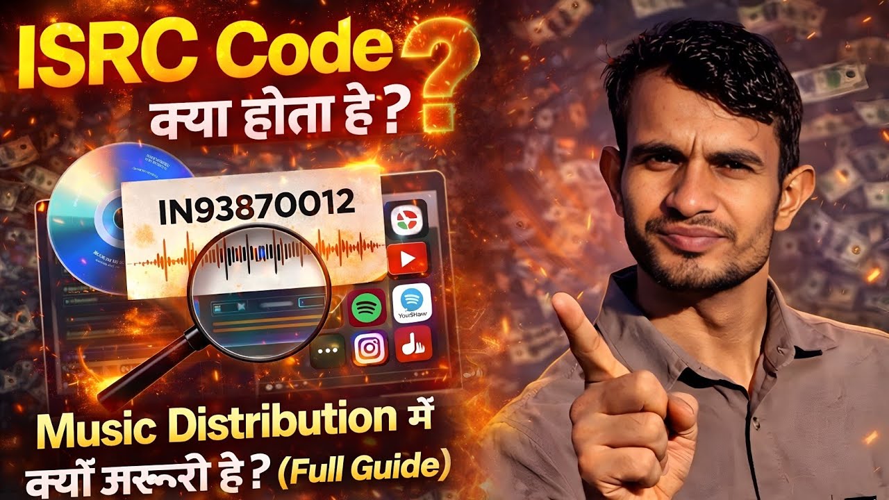 EP.6 ISRC Code क्या होता है? | हर Song के लिए क्यों जरूरी है? Music Distribution Full Guide 2026