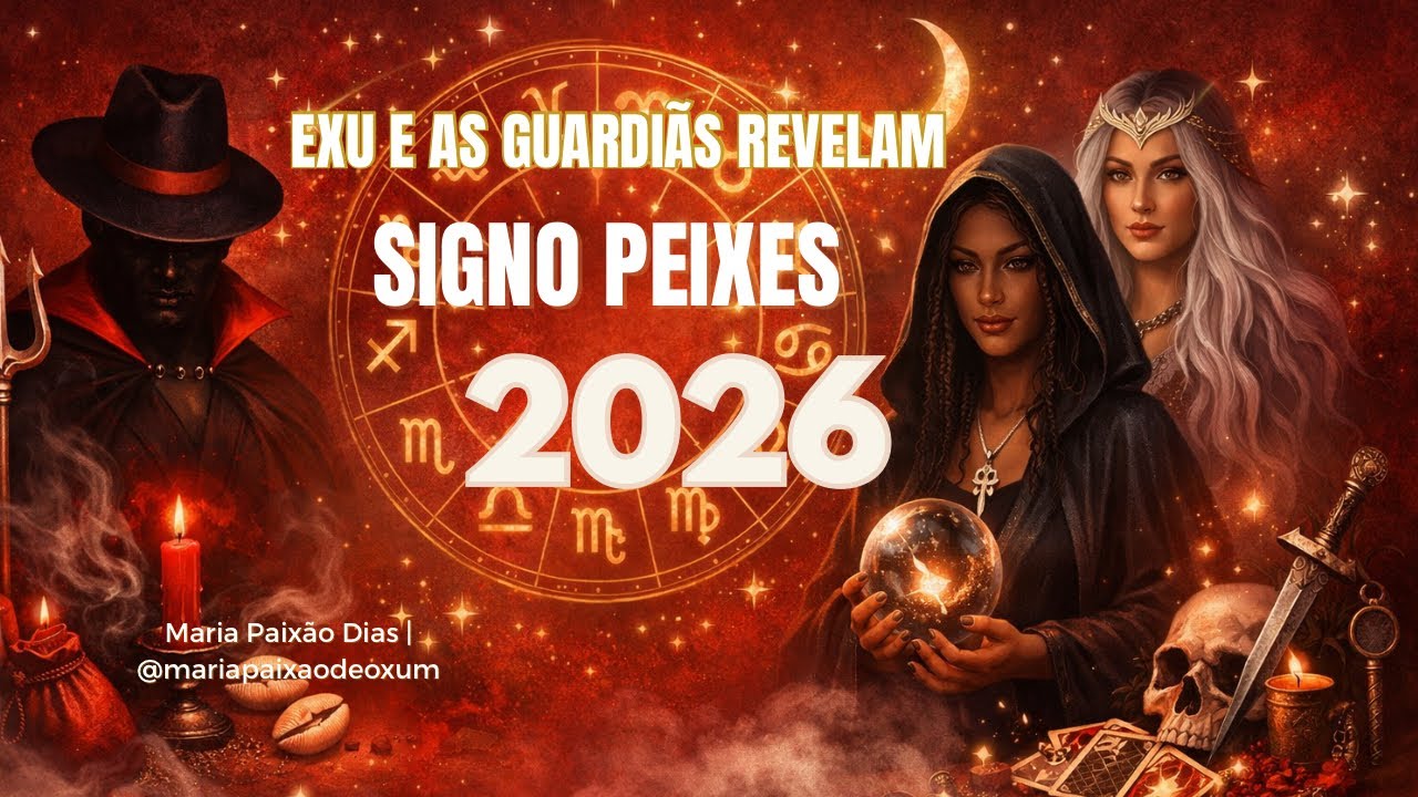 PEIXES ♓️JANEIRO E💥ANO 2026: Exu e as Guardiãs Revelam Segredos, Proteção e Viradas Inesperadas🤩