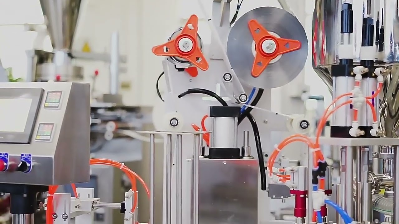 Product name: Disc cup liquid filling machine #sauce #filling machine #packaging machine