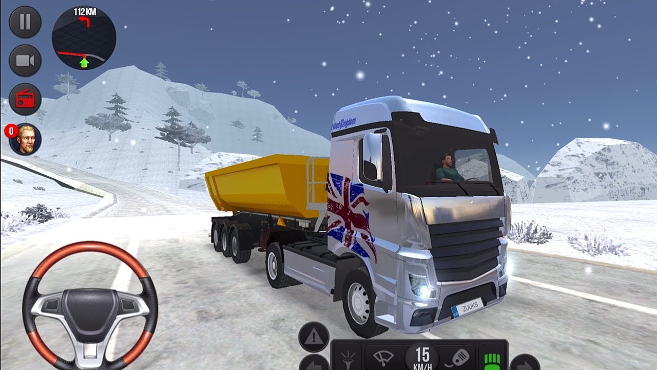 Merce-Ben Actros 19 | Truck Simulator 2018 Europe #12 | Mobile Gameplay