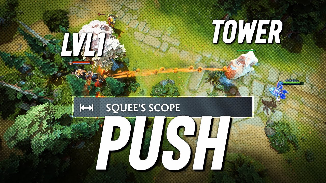 Techies Facet allows to push towers at level 1 in Dota 2 7.39