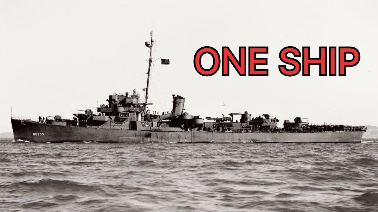 How One American Destroyer Set a Record by Sinking 6 Submarines in 12 Days