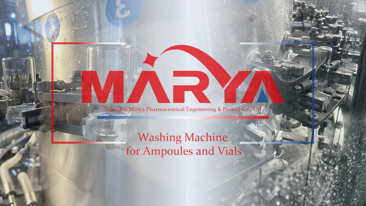 Marya Pharmaceutical Ampoule Washing Machine For Ampoule Washing Filling Sealing Line Manufacturers