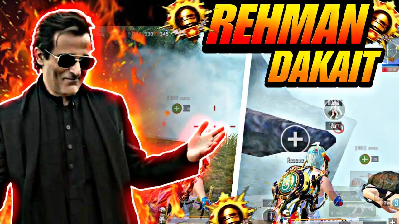 REHMAN DAKAIT BGMI GAMEPLAY 💀🤯 | BGMI ❤️ | SOLO VS SQUAD | 1V4 CLUTCH | 60FPS Gameplay #viral 