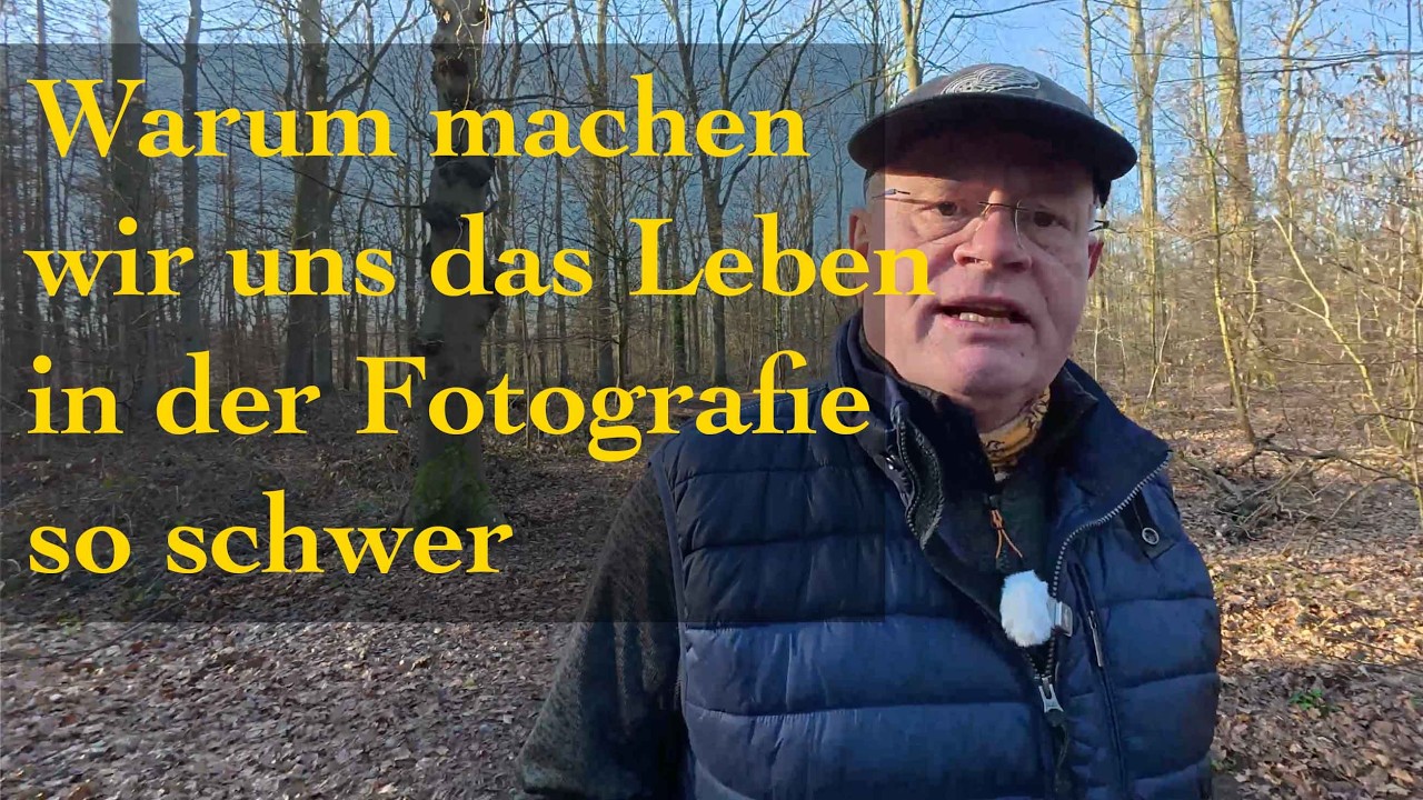 Warum machen wir uns das Leben so schwer (Fotografie kann so einfach sein)