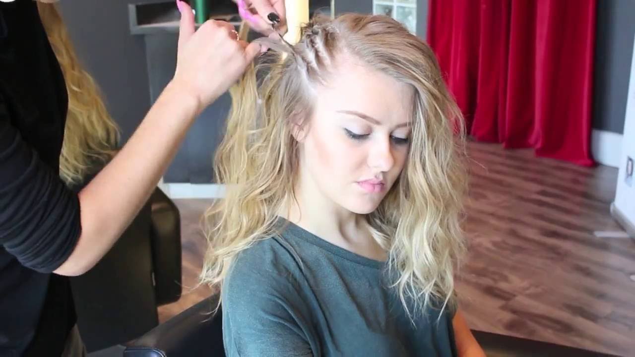 Faux Shaved Side Twist- Glow Salon Spa Nail