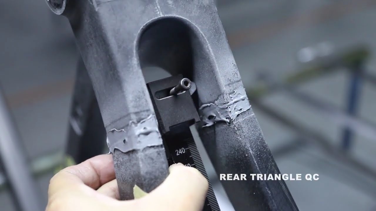 How To Manufacture Carbon Road Disc Frame ICAN A9 Frame