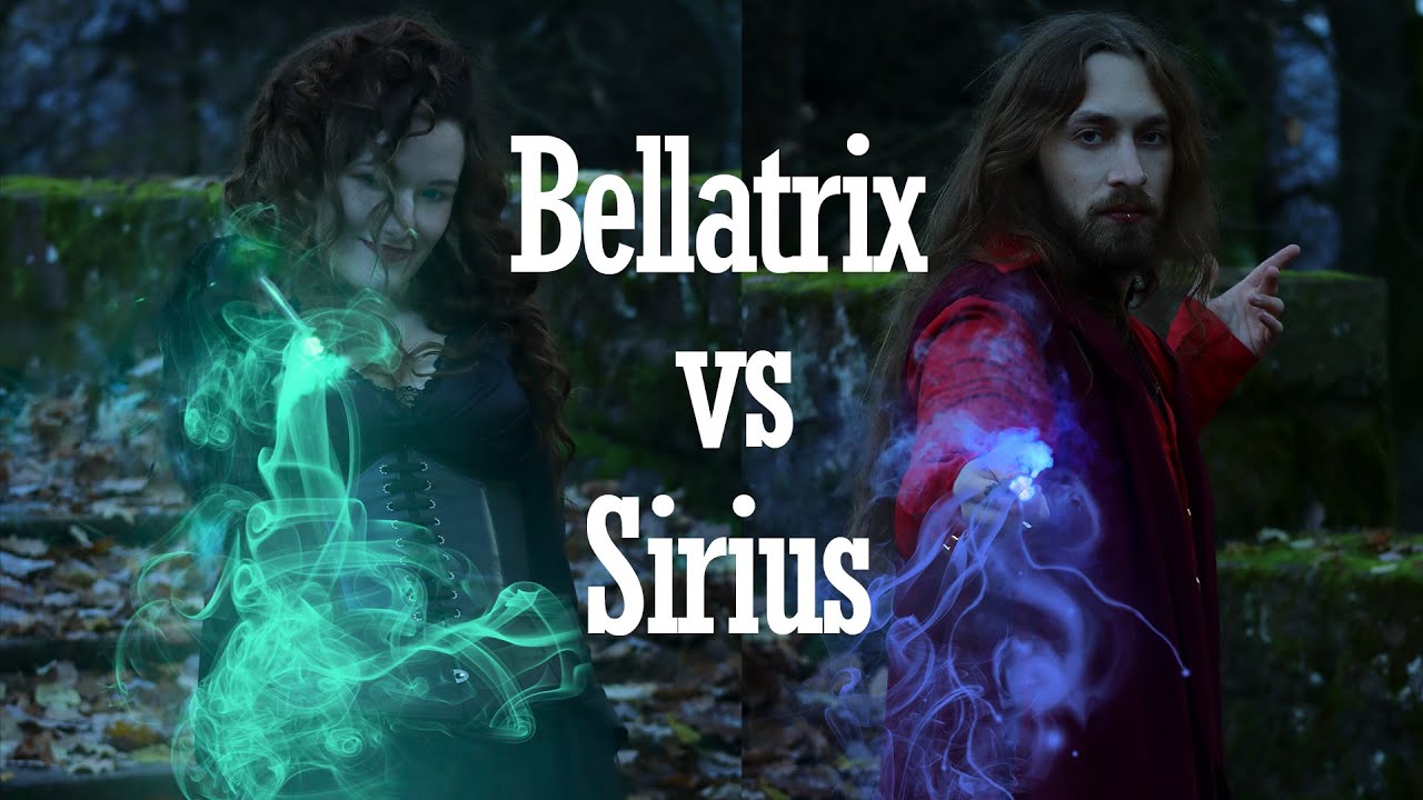Christmas Special: Magic Photoshoot Bellatrix Lestrange vs Sirius Black