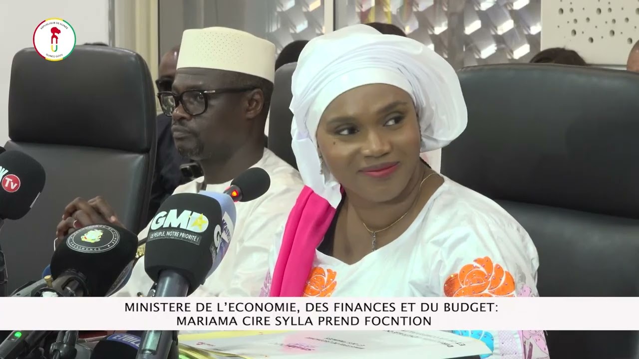 Ministère de l’Économie, des Finances et du Budget : Mariama Ciré Sylla prend fonction