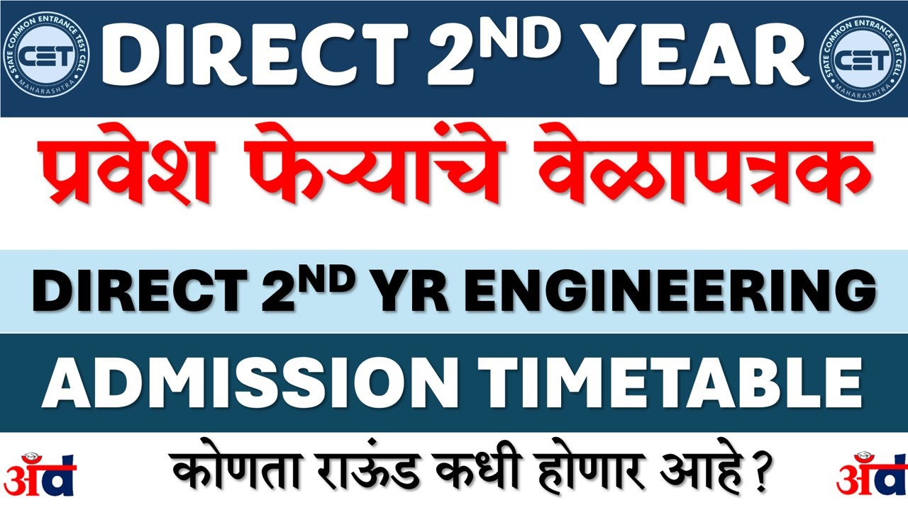 DSE Engineering Admission 2025: CAP Round Timetable | वेळापत्रक जाहीर!