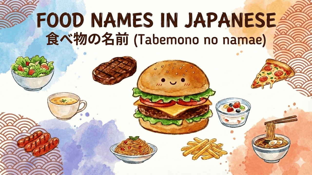 Japanese Food Names | Sausage, Steak, Hamburger, Pizza & More