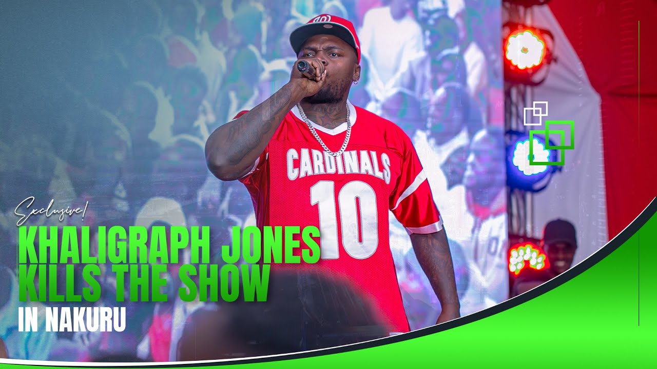 KHALIGRAPH JONES KILLING THE SHOW IN NAKURU
