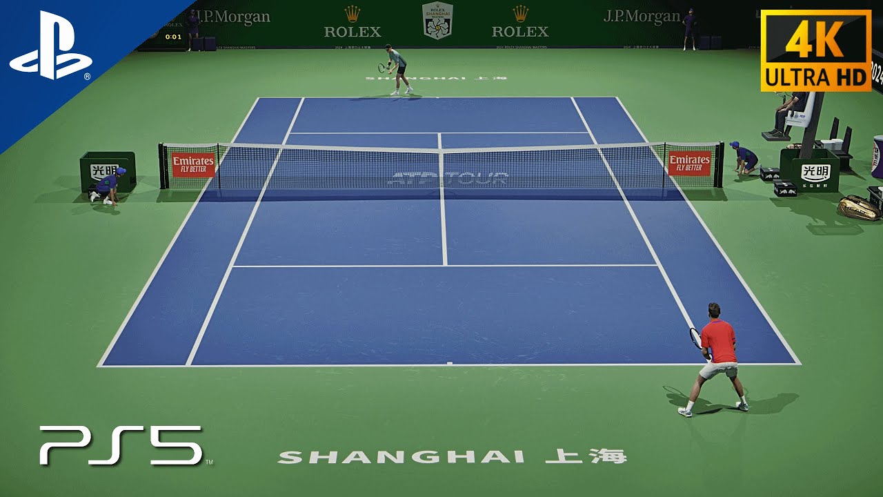 TIEBREAK | Sinner vs. Djokovic [Shanghai Masters Final] - PS5 [4K ULTRA HD] Gameplay