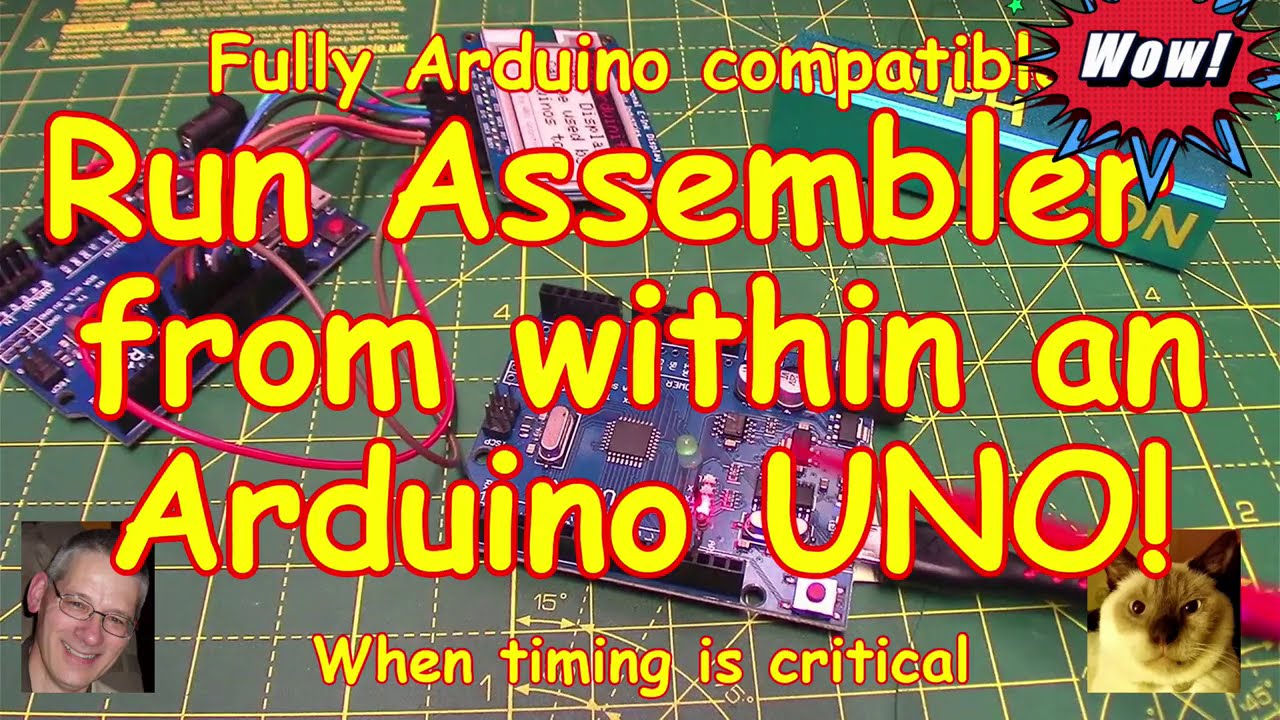 #202 Использование ассемблера 😵 в скетче Arduino — легко! 😊
