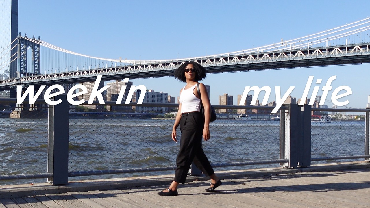 life in nyc: a love letter to brooklyn, bike riding, cookout, girls night, &  solo date in dumbo