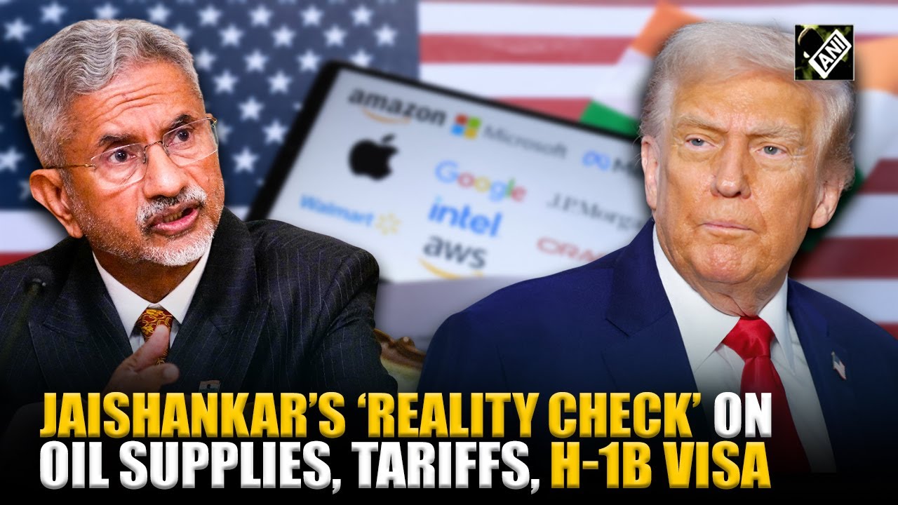 Смотрите: Посол Джайшанкар даёт «реальную оценку» поставкам нефти и тарифной войне | Виза H-1B | ...