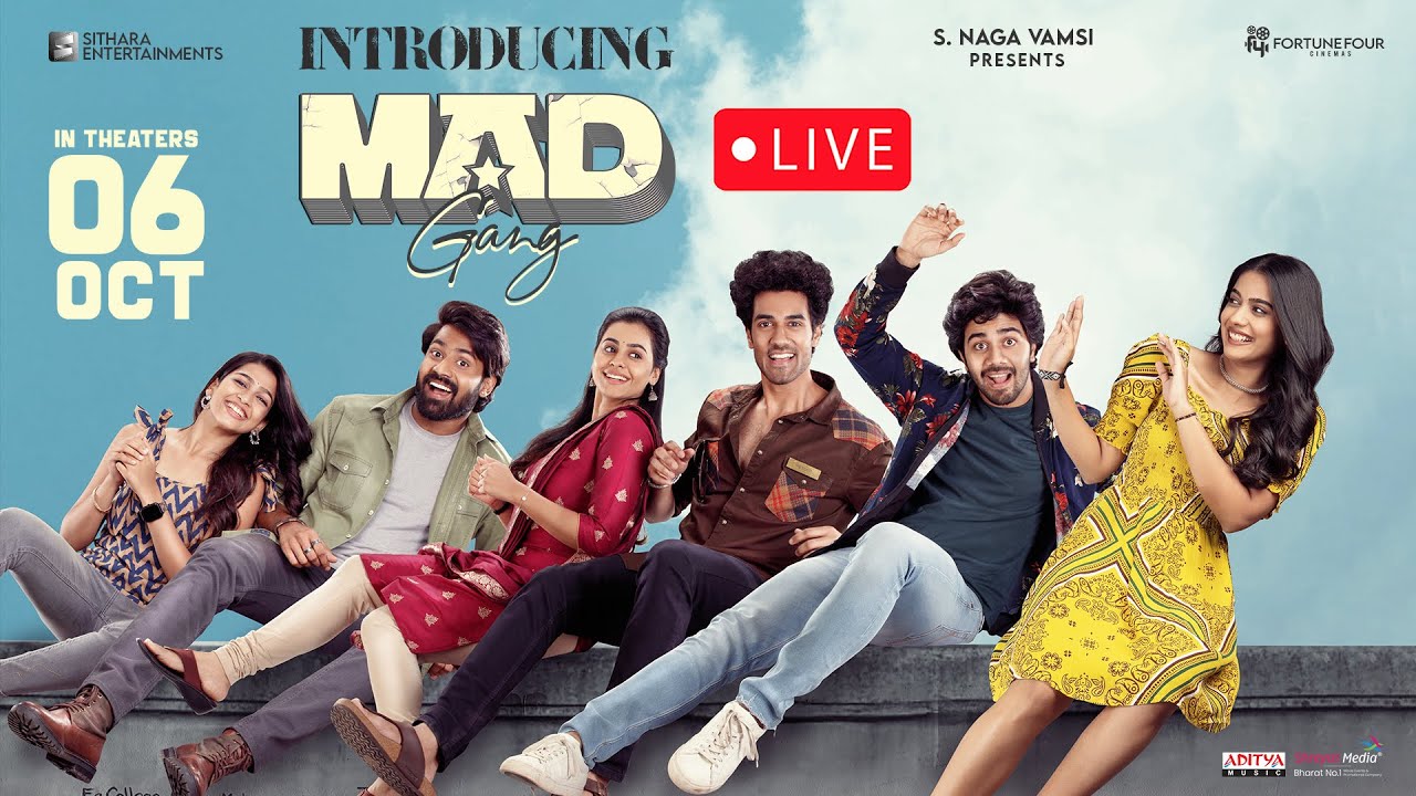 Introducing the #MAD Gang Event LIVE | #MADtheMovie | Kalyan Shankar | Naga Vamsi | Bheems Ceciroleo