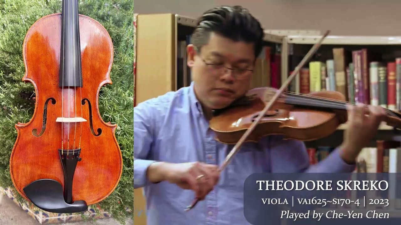 (SOLD) Theodore Skreko viola 2023 / Che-Yen Chen / at the Metzler Violin Shop