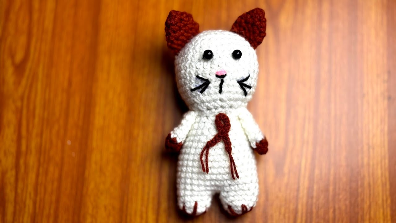 Crochet Cat Amigurumi Toy 😻 Easiest Tutorial For Beginners 