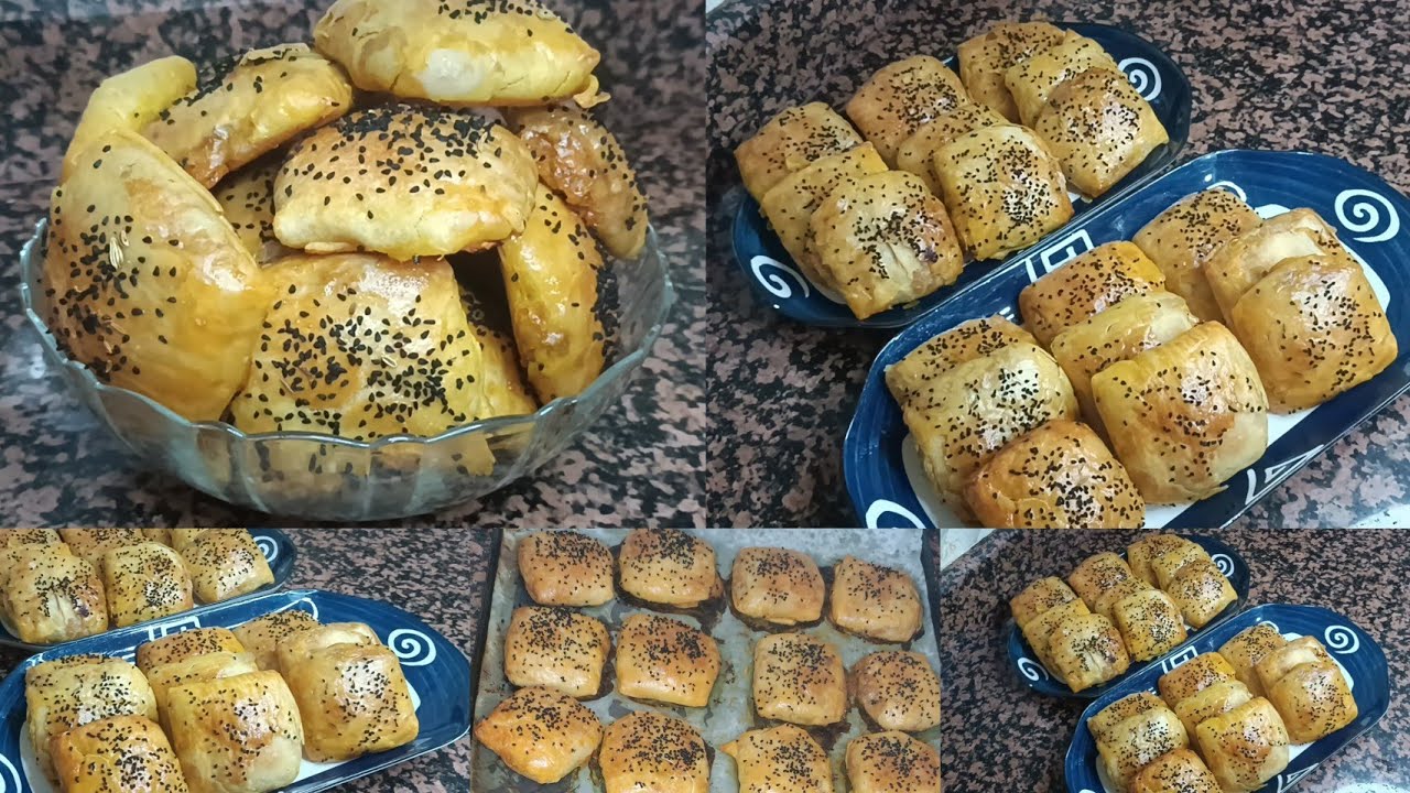 ♦️اسهل و احسن مسمن معمر فالفرن/ بعجينه سحرية بدون زبدة 👌و حشوة خطيرة مشبعوش منها 💯