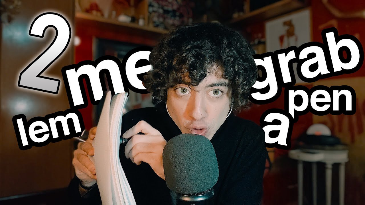 ASMR LEMME GRAB A PEN 2