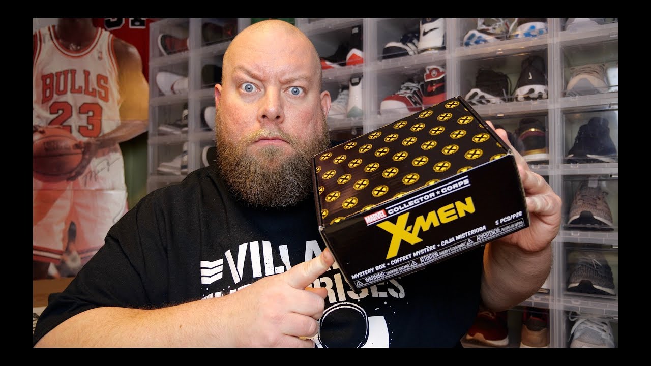 January 2019 X-MEN Marvel Collector Corps Mystery Subscription Box with a Funko Pop