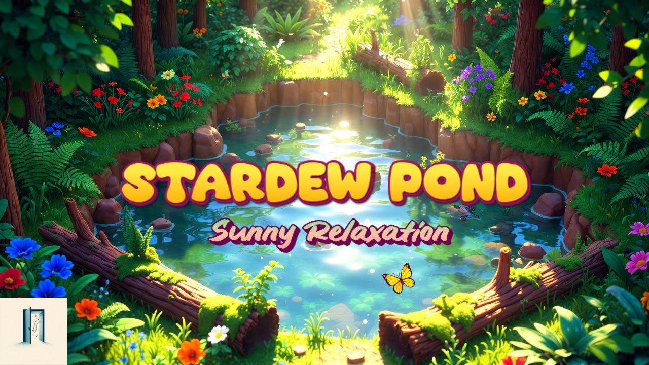 stardew valley ambience // forest pond for relaxation & calm
