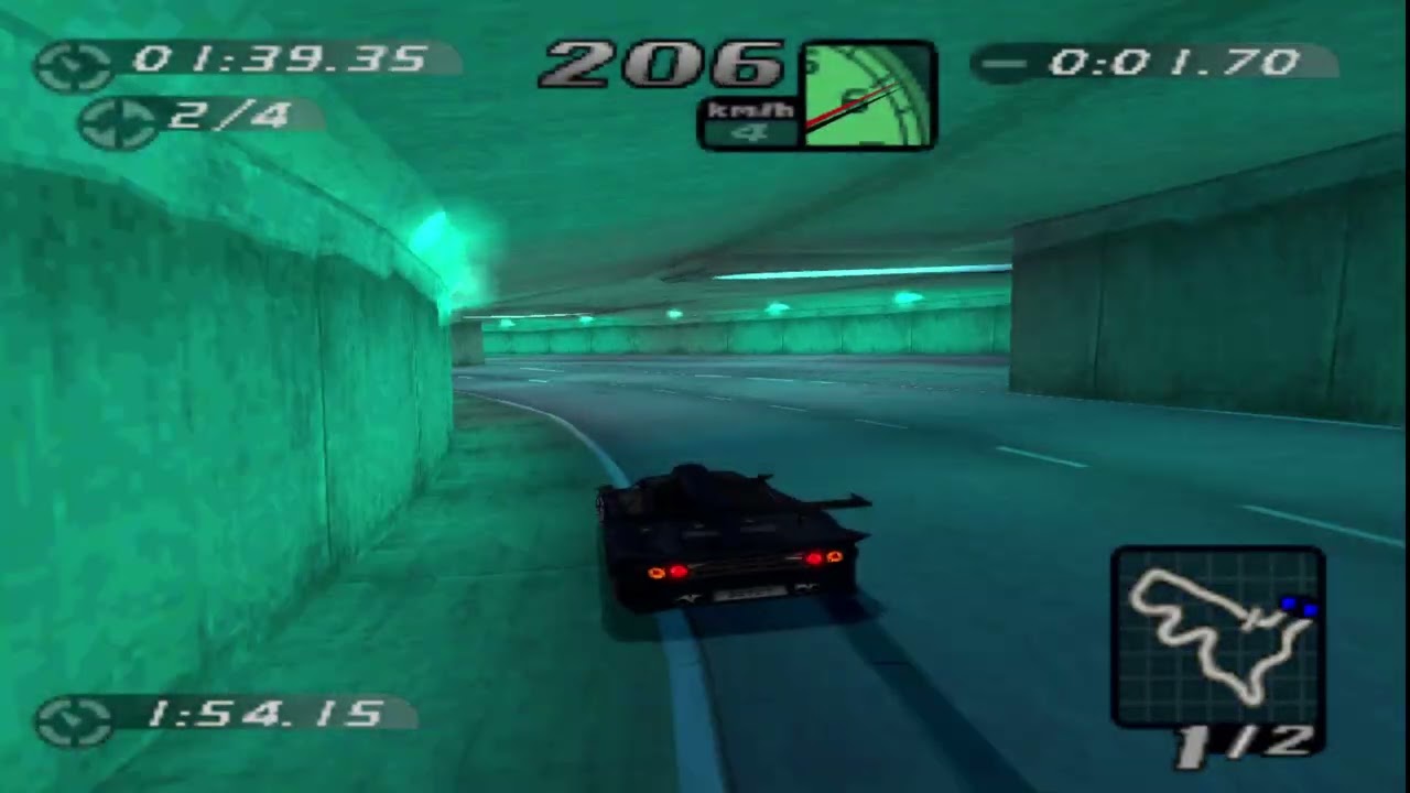 Let's Play Need For Speed High Stakes (PS1 Revisited) - Landstrasse - DUEL HP - McLaren F1 GTR