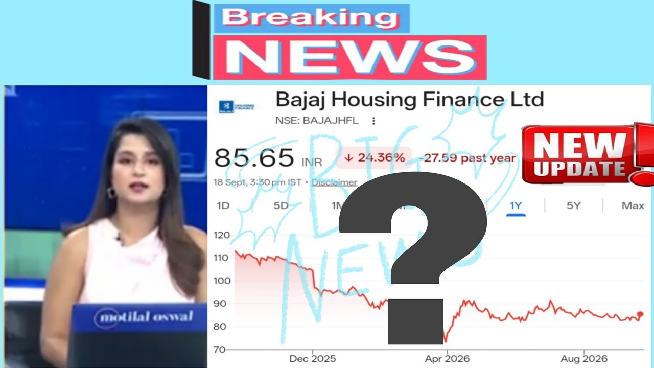 Bajaj Housing Finance share latest news #bajajhousingfinance #bajaj #stockmarket #stocks #video 