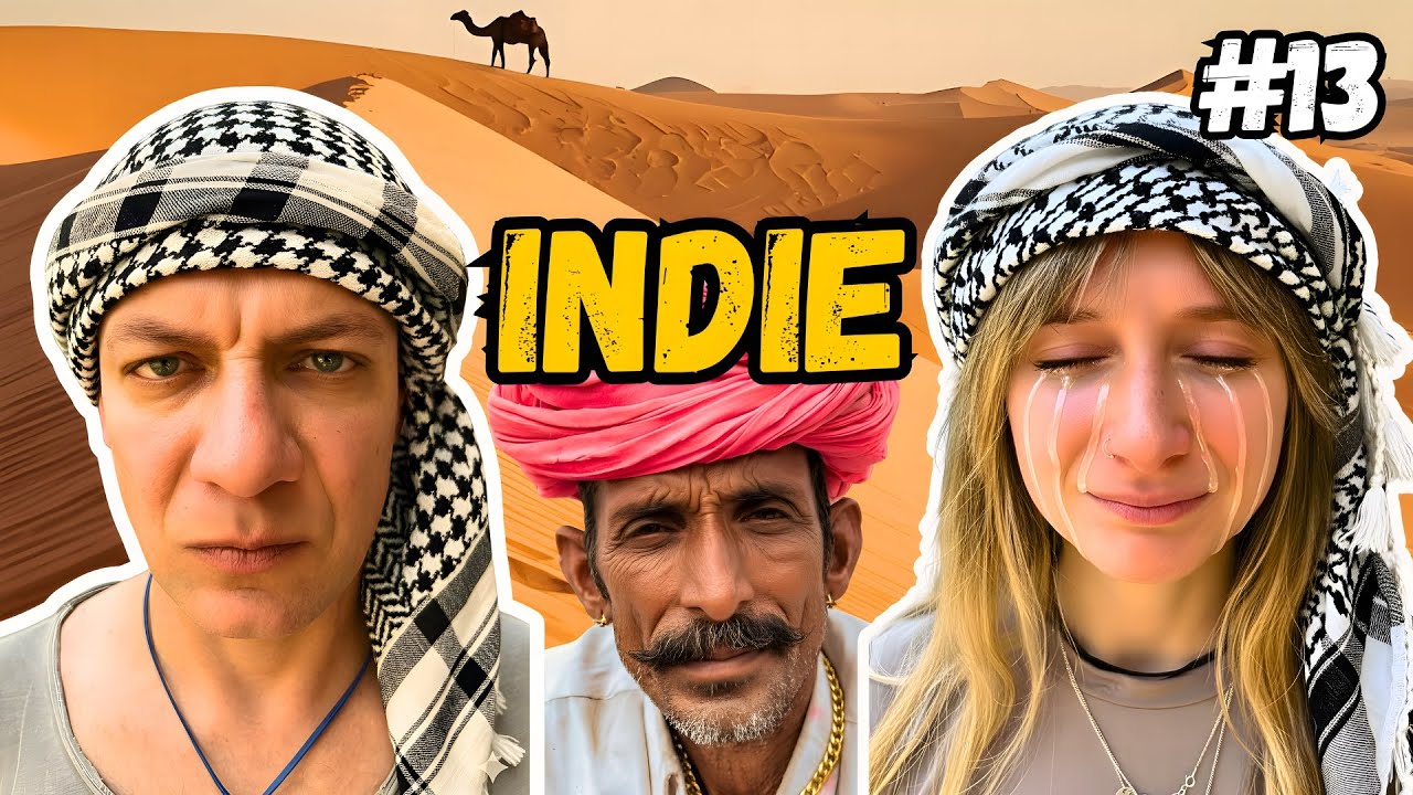 Indie: Pustynia Thar - Hinduscy cyganie zaatakowali Klaudię... i turystyka na 