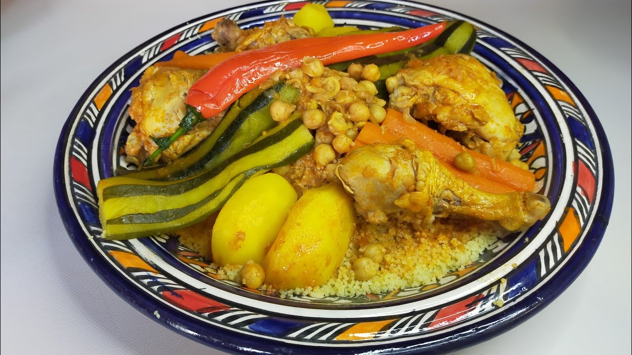 cous cous con pollo e verdure