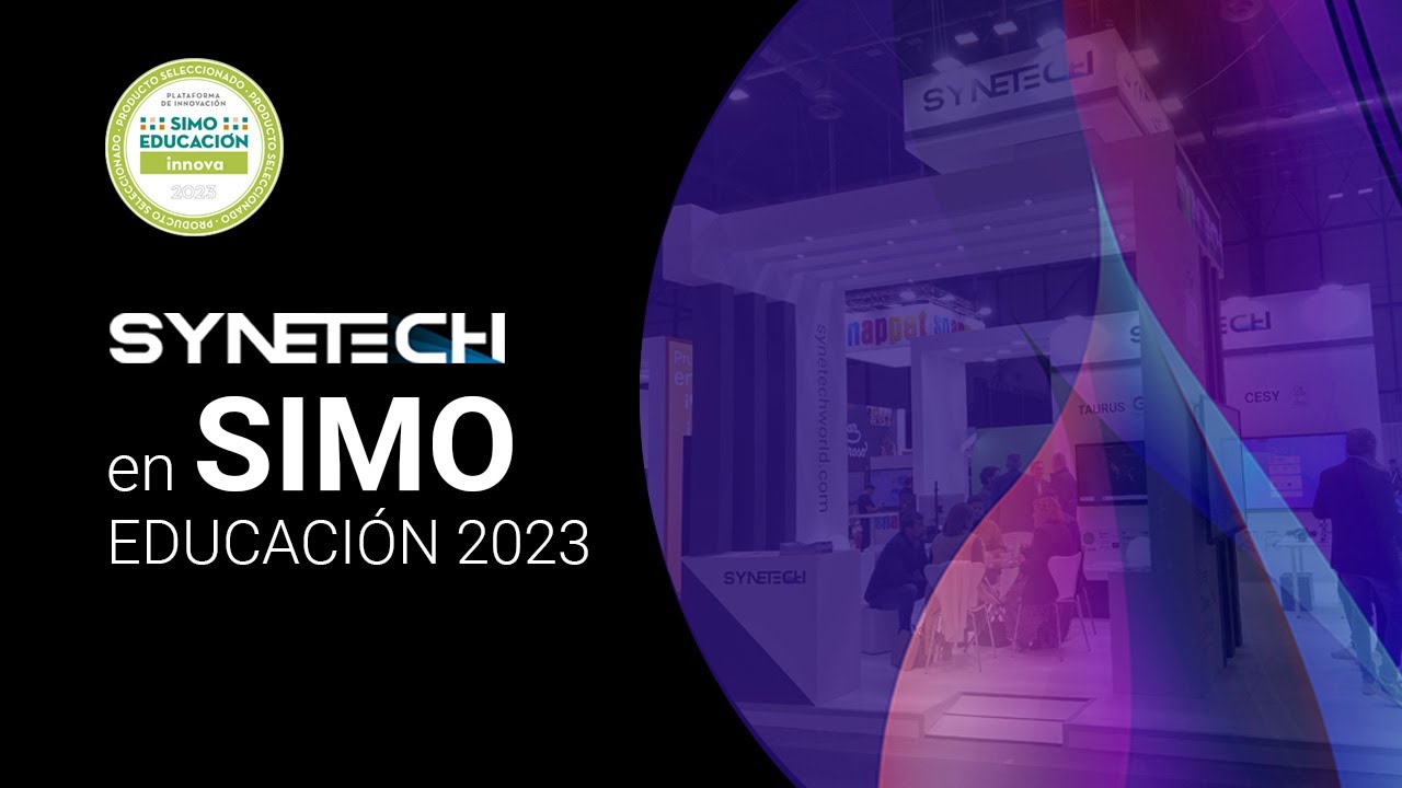 Las Pantallas Interactivas de SYNETECH en SIMO EDUCACIÓN 2023