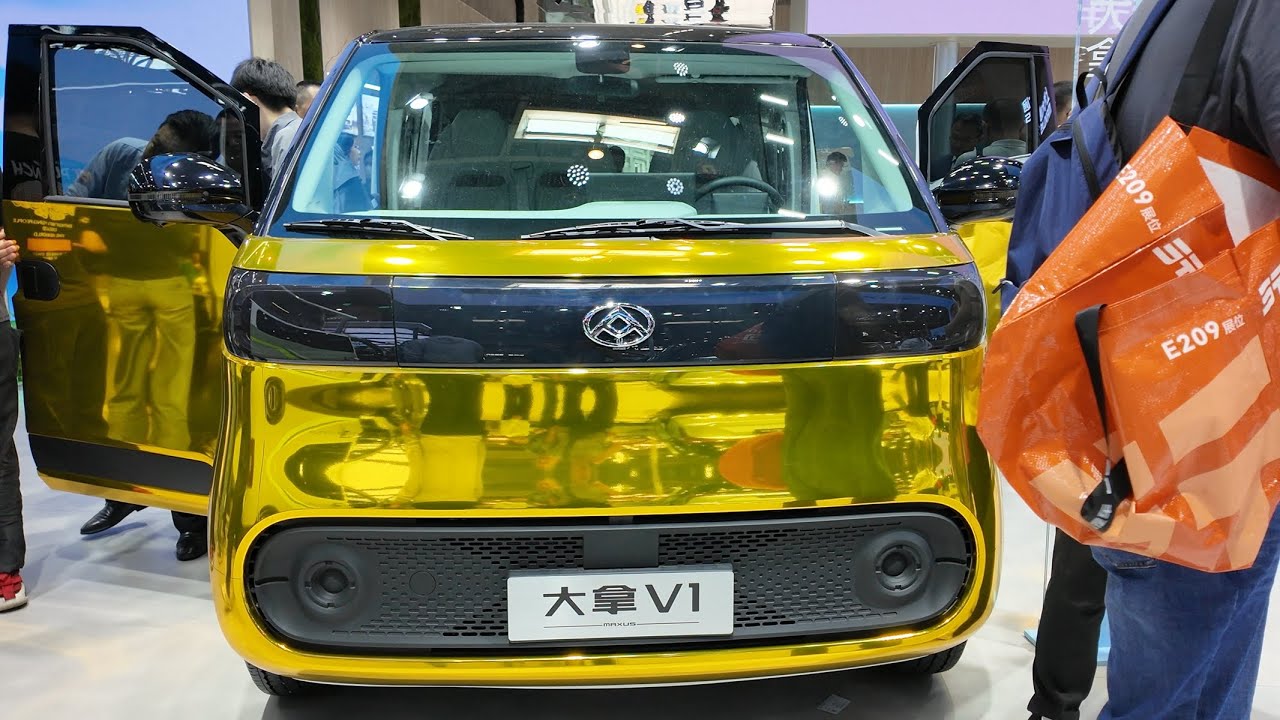 2024 SAIC Maxus eDeliver V1 exterior and interior space video