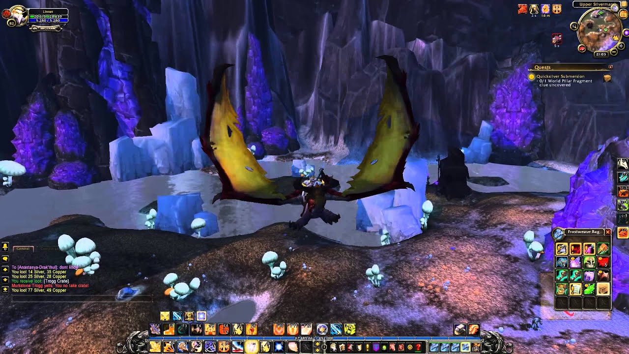 Quicksilver Submersion Quest Playthrough - Deepholm