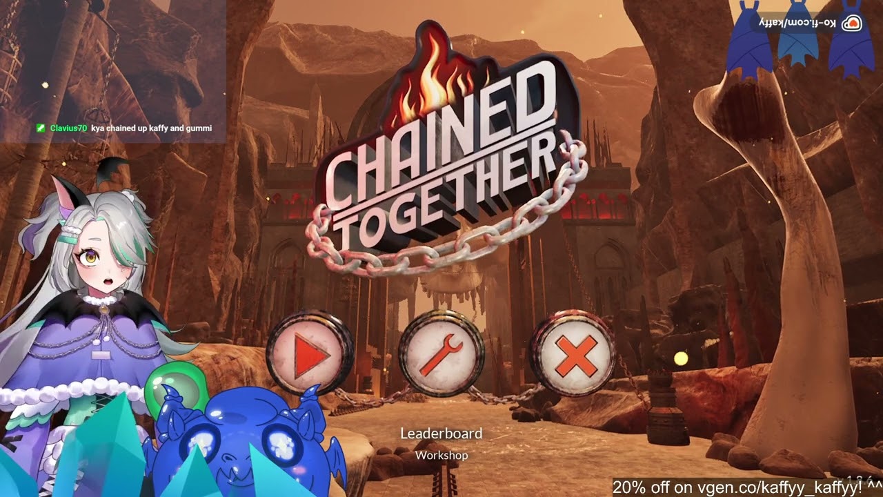 [Chained Together] Tied up with @gummidraco! Surely we got this! xD