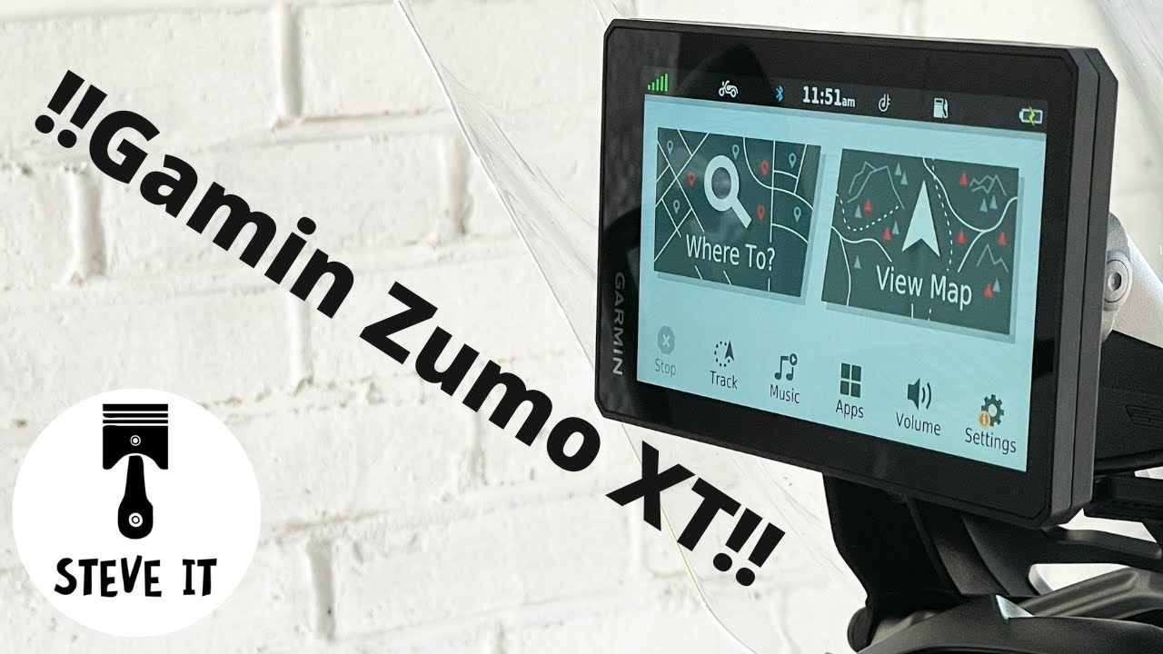 !!Gamin Zumo XT & Mount!! - Install - Tiger 1200
