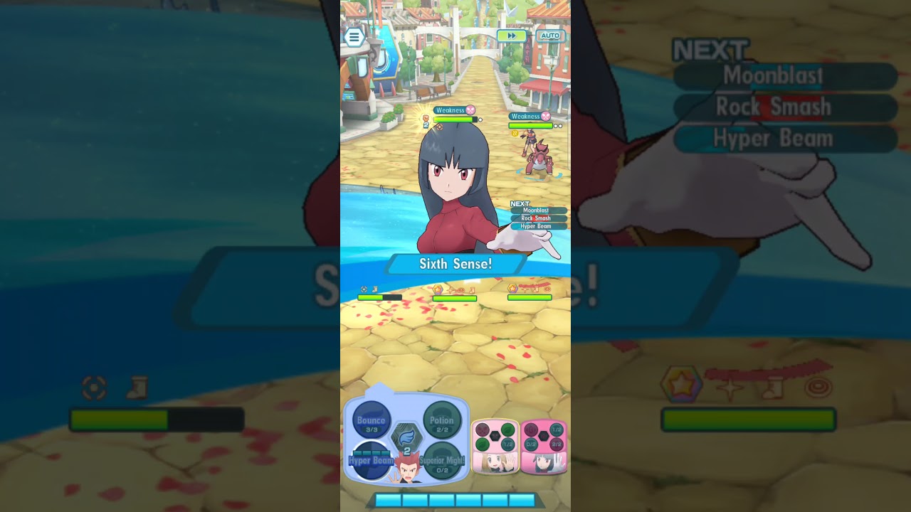 [Pre-Sync Clear] ny!Lance/p!Serena/Sabrina vs. Baking Buddies (FFB2) - Pok&eacute;mon Masters EX