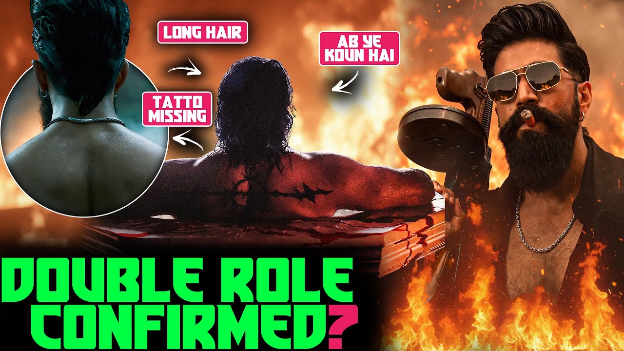 Toxic Movie: Is Yash Playing Two Characters? Raya Intro Sparks Crazy Theories | Rocking Star Yash