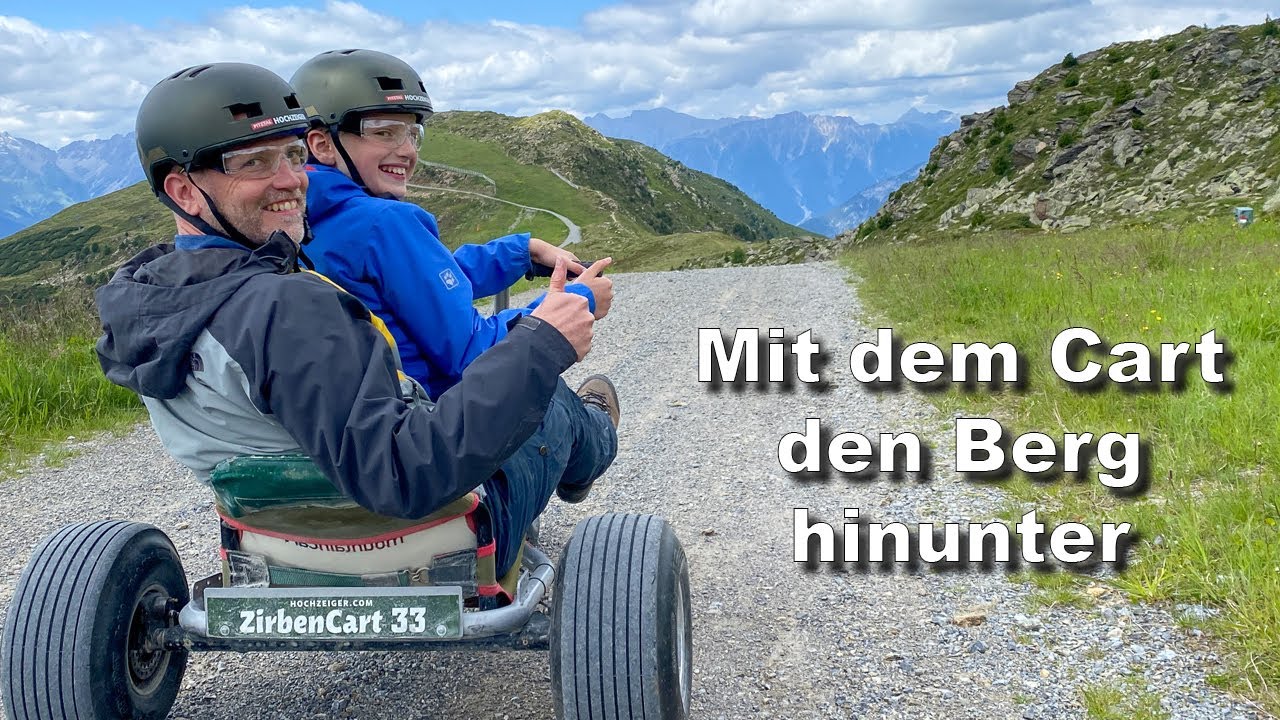 Ausflug im Pitztal: Wandern am Hochzeiger & Sechszeiger und Fahrt mit einem Zirben-Cart