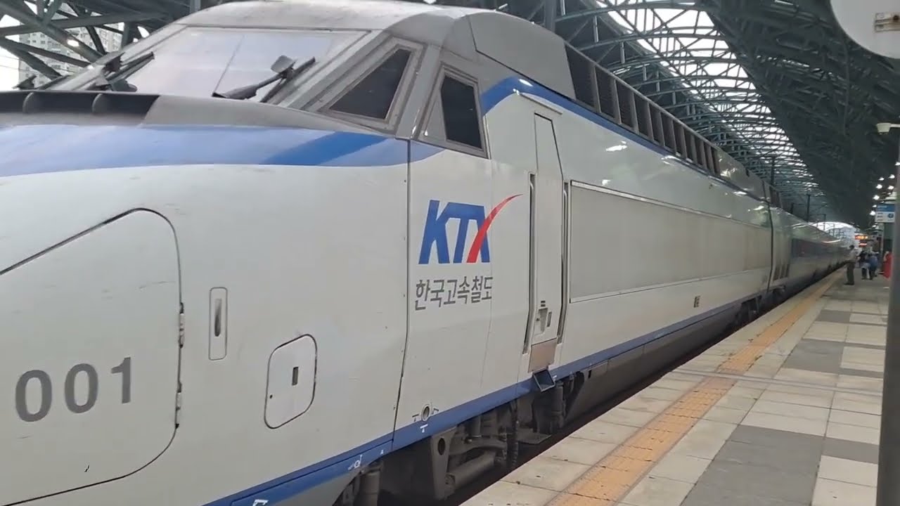 천안아산역 SRT 정차&1호기 KTX 발차 (천안아산역 1)