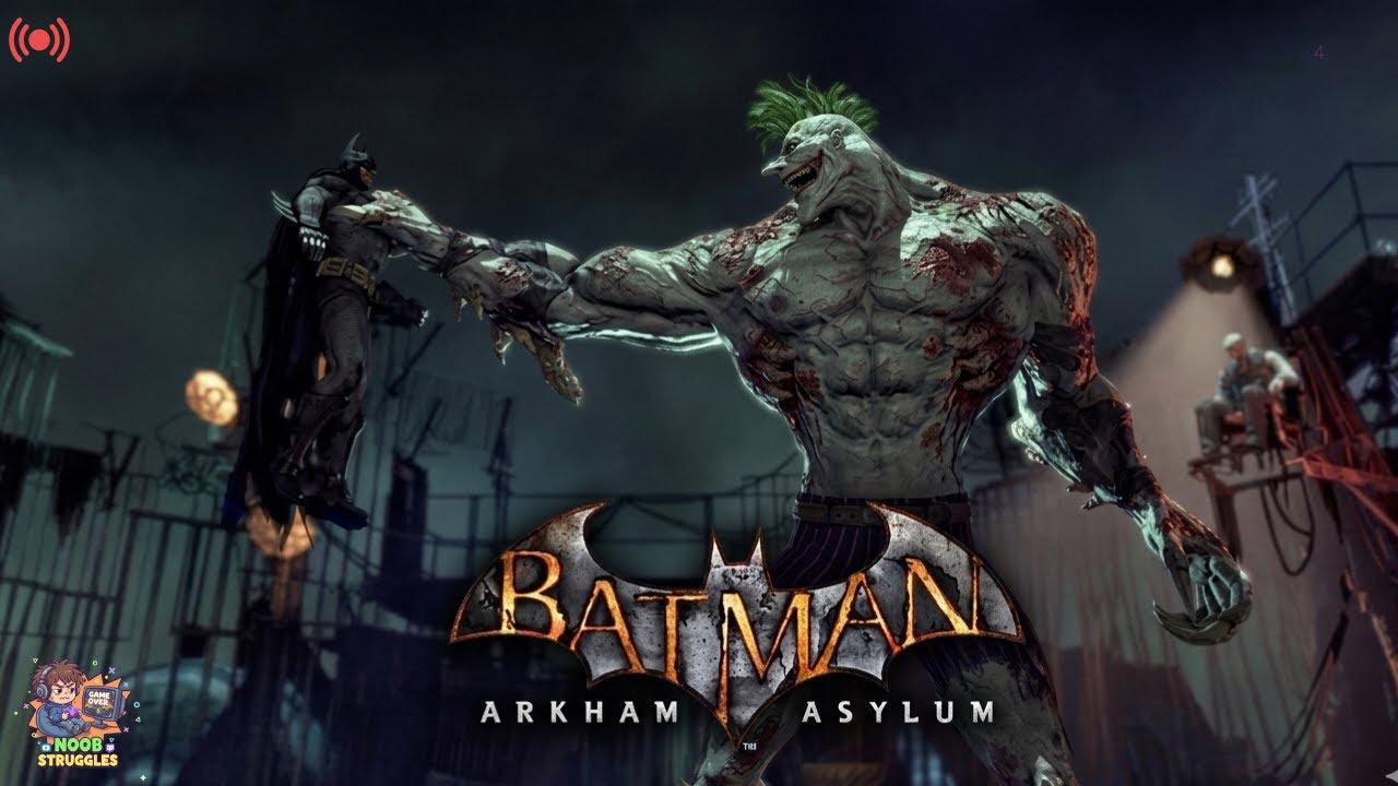Time to end  Joker's Reign 💀 | TITAN Serum Destroy Mission 🔴 Batman Arkham Asylum LIVE 🦇
