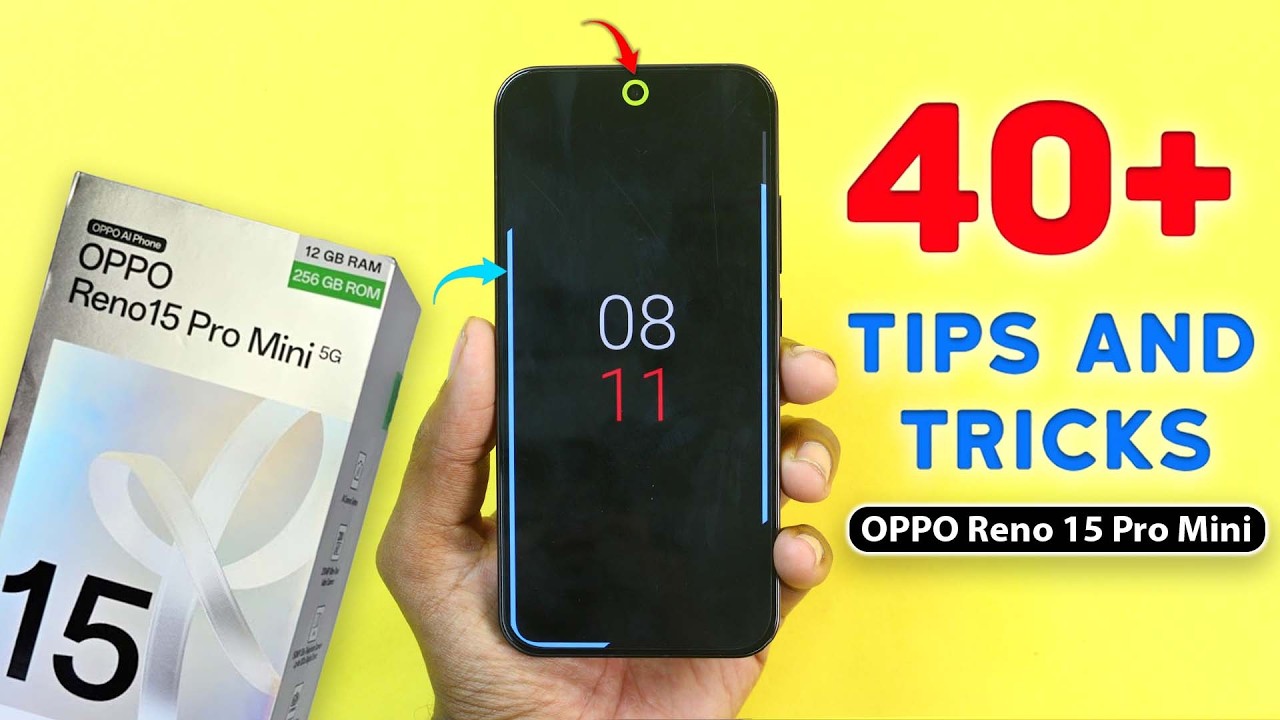 OPPO Reno 15 Pro Mini Tips and Tricks || OPPO Reno 15 Pro Mini 40+ New Hidden Features in Hindi