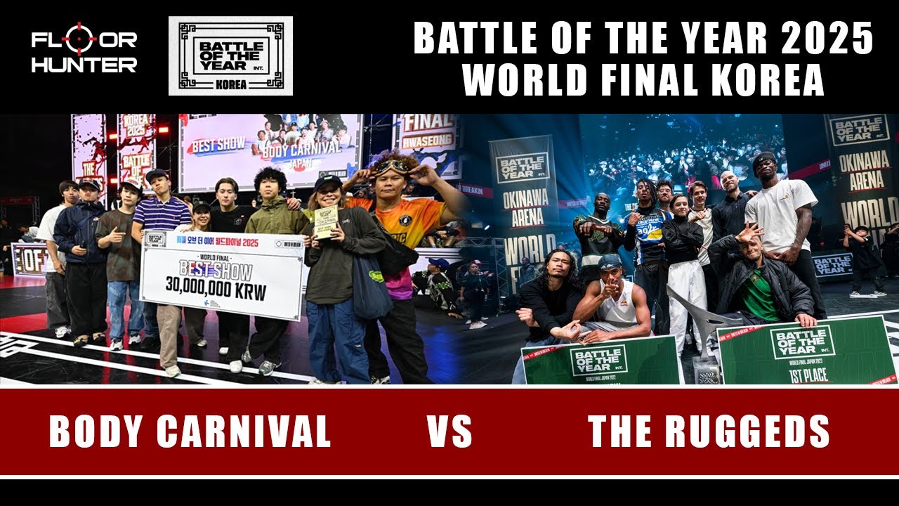 BODY CARNIVAL vs THE RUGGEDS | SEMIFINAL | BOTY WORLD FINAL 2025
