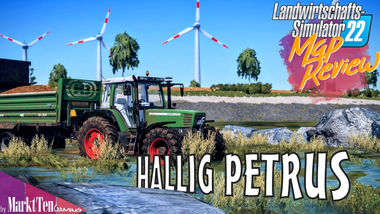LS22 Map | HALLIG PETRUS – Land Unter im Landwirtschafts Simulator | Landwirtschafts Simulator 22