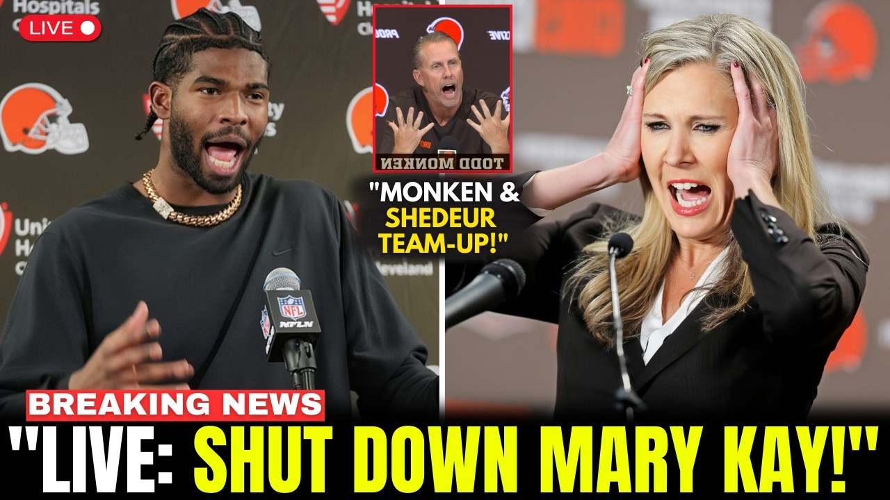 BREAKING: Todd Monken & Shedeur Sanders EMBARRASSED Mary Kay Cabot On LIVE TV!