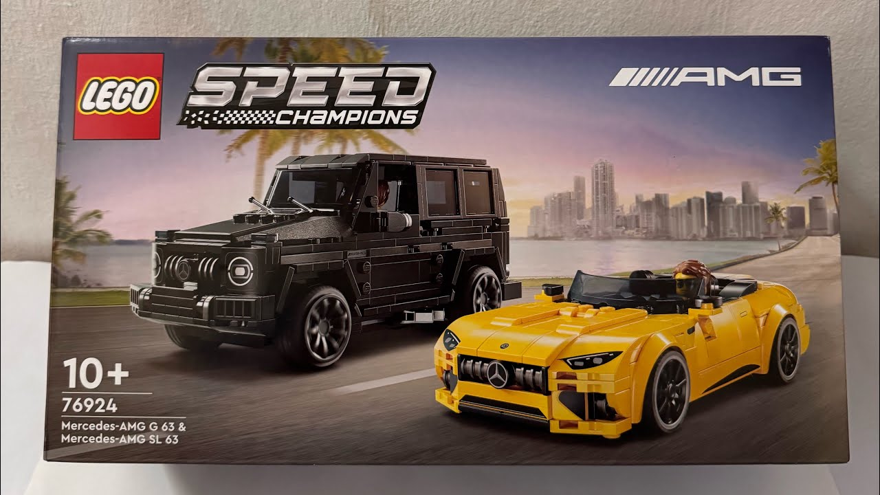 Lego Speed Champion 76924 Mercedes AMG G 63 & Mercedes AMG SL 63 - Lego Speed Build