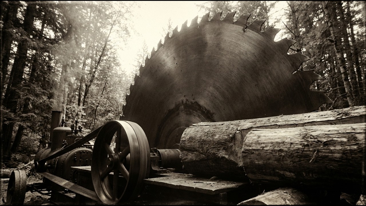 The Machine That Built America - The Steam Sawmill
