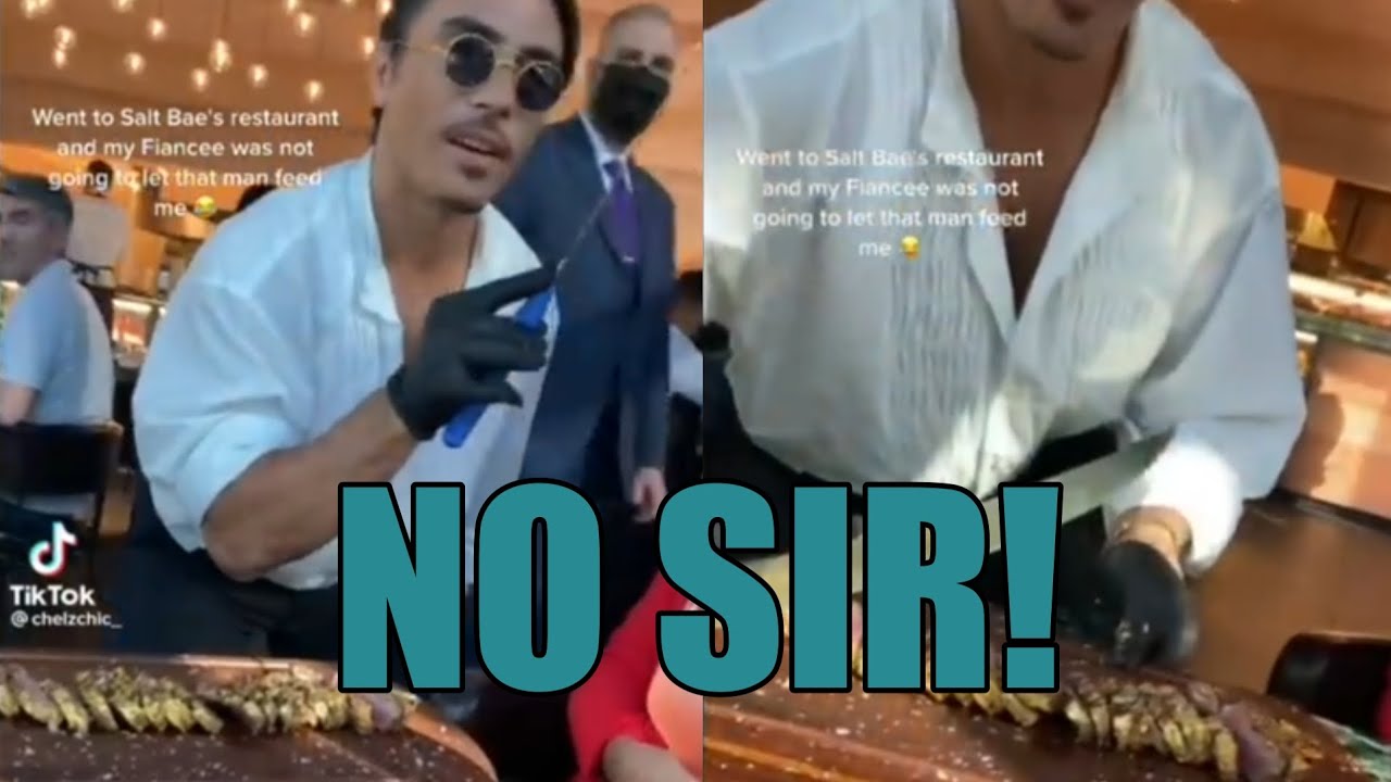 Salty Bae Stops Salt Bae From VIOLATING His Wife