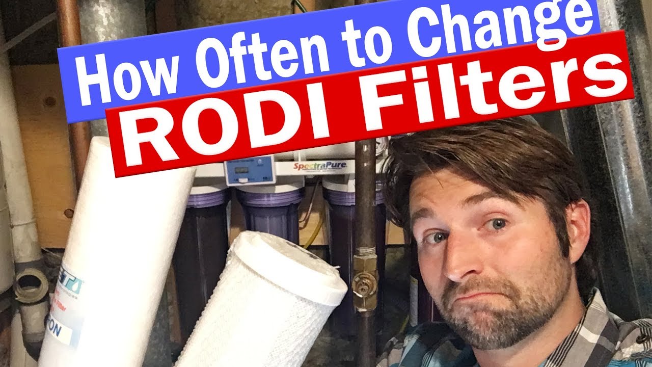 How Often To Change RODI filters - Sediment Carbon RODI filter Membrane DI resin and TDS meters