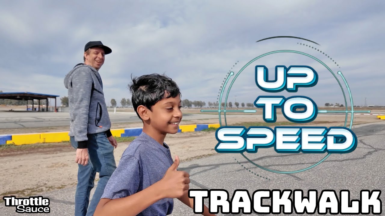 Up to Speed | Ryan's track-walk with a 10yr old Kart racer